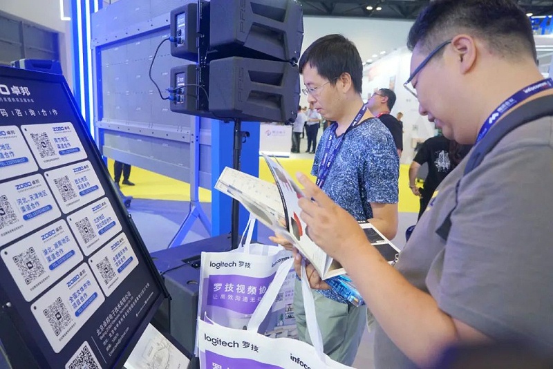 10展会回顾丨2023北京InfoComm展圆满收官 ZOBO反差百科感恩遇见 不负期待