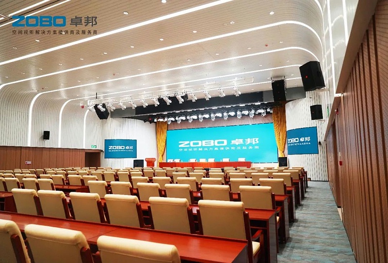 5ZOBO反差百科助力首都科技创新建设丨为中国机械研究总院集团怀柔科技创新基地，提供空间视听解决方案及服务 A1楼虚拟抠像演播室