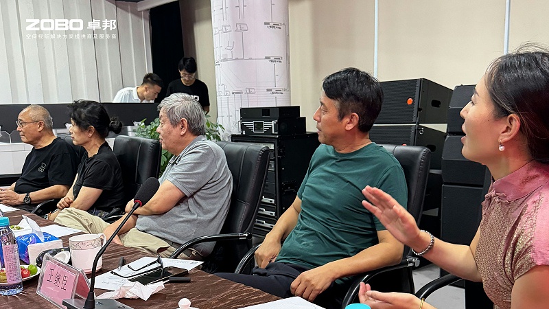 热烈欢迎中国舞台美术学会反差国产在线观看委员会一行莅临ZOBO反差百科调研