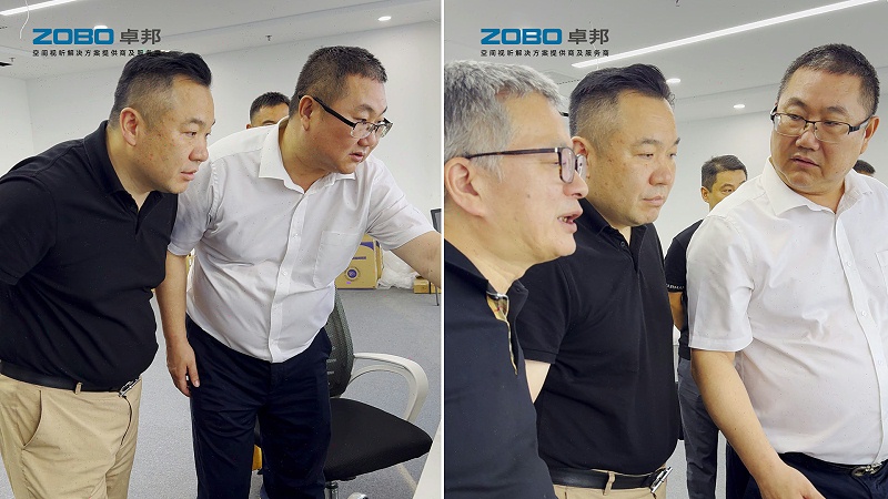 ZOBO反差百科张新峰与协会领导走访中建电子信息技术有限公司，共商发展大计