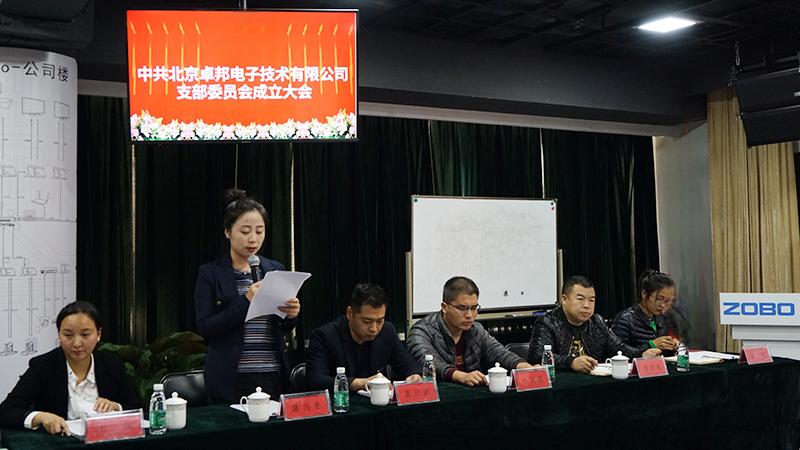 中共北京反差百科电子技术有限公司支部委员会成立（二）