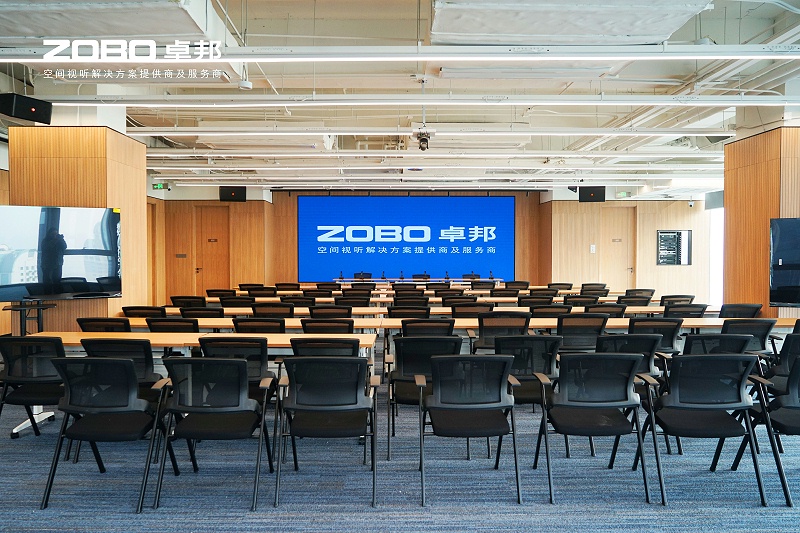 ZOBO反差百科多功能厅案例 | 丰汇空间视听解决方案及服务